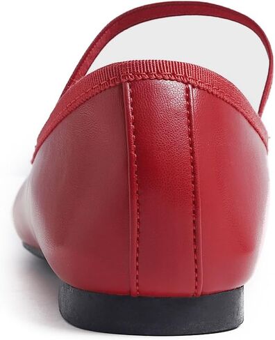 FEVERSOLE Women's Soft Cushion Padded Comfort Round Toe Mary Jane Elastic Fashion Ballet Flats Walking Shoes in Kuwait