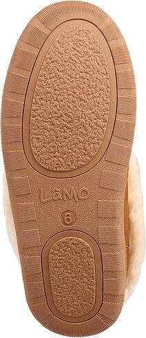 Lamo Women's Mabel Bootie Slippers for Women - Premium Suede Upper, Luxurious Faux Fur Lining, Ortholite Foam Footbed with Australian Sheepskin, New Upgraded Women's Bootie in Saudi Arabia