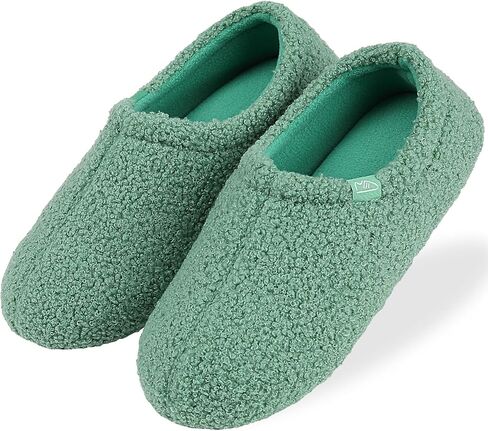 Home Slipper Memory Foam Slippers for Women Curly Fuzzy Bedroom House Shoes Non-slip Indoor Slipper Booties in Kuwait