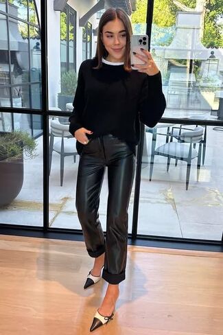 البغال ذات التعادل القوي للنساء تنزلق على مضخات أحذية الخناص الخناصة عالية الكعب المدببة في اصبع القدم الصنادل شريحة الشريحة in Kuwait