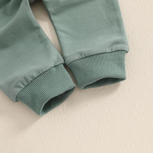 SHIBAOZI St. Patrick's Day Outfit Baby Girls Boys Sweatshirt Pants Clothes Set Infant Toddler St. Patrick's Day Romper in Kuwait