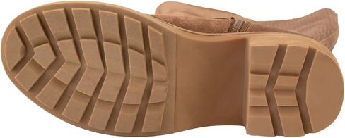 Corkys Footwear High There Wide-Calf Friendly 2.75-Inch Heeled Boots Memory Foam Insoles, Quarter Zip Closure, Stylish Winter Essential in Kuwait