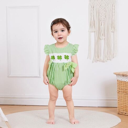 allshope baby girl st patricks ملابس يوم منقو in Kuwait