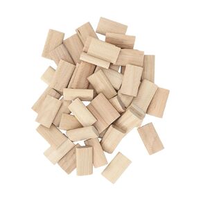 50Pcs Domino Tenon Beech Loose Tenons Firm Fixation 8x40mm Woodworking Accessory for Positioning