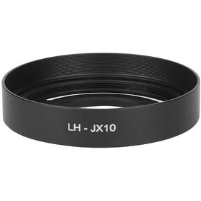 Sanpyl Lens Hood, LH-JX10 Hollow Out Design Alloy Metal Detachable Camera Lens Hood Replacement for X10/ X20/ X30 (Black)