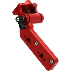 1/4 Screw Mount Nucleus-M Motor Mount Adjustable Wireless Monitor Bracket Motion Picture Transmission Seamless Wireless Focus Follower Bracket (Red)