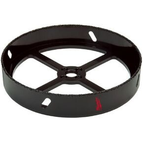 MILWAUKEE'S Rl Hole Saw, Carbide Grit, Black, 3-1/8 In (49-56-0296)