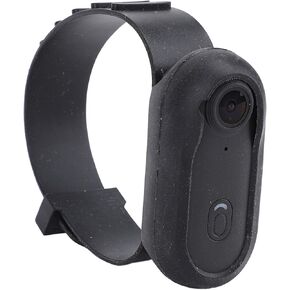 1080P HD Pet Collar Camera, Wide Angle Wirelessly Sports Camera Loop Recording with Back Clip, Magnetic Pocket Video Recorder Camera for Outdoor (White)
