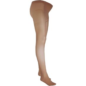 NuVein NuVein Sheer Maternity Compression Pantyhose, 8-15 mmHg Support, Lightweight Denier Nylons, Beige, Medium in Kuwait