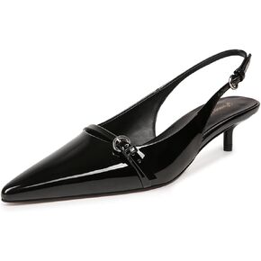 Kitten Heels for Women Slip on Shoes Pumps Stylish Closed Pointed Toe Pump Shoes