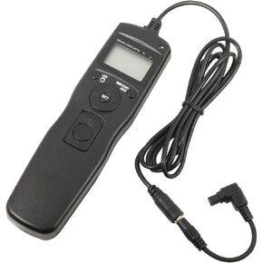DSLR Camera Wired Shutter Release Cable Remote Control for for Canon EOS R5 1D C Mark II III IV II N, 1Ds Mark II III, 1D X Mark II 5D Mark II III IV 5DS R 6D 7D 30D 40D 50D D60 D2000