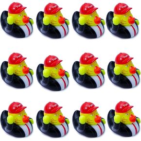 Donald Trump Rubber Ducks - 2024 Funny Squeaky 2.3 Inch Rubber Ducks for Baby Bath, Jeep Ducking, Kids Gifts, and Party Favors - 12 Pack