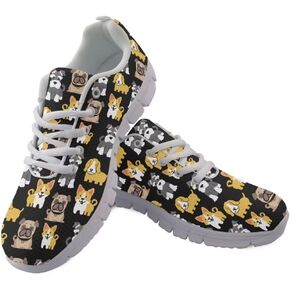 Jeiento Outdoor Running Shoes for Women Men Teenager Non Slip Fashion Mesh Gym Sports Shoes Workout Casual Shoes for Teenager Girls