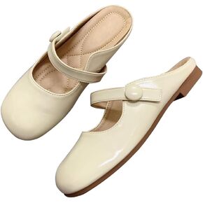 Dear Time Women's Comfortable Flats Mary Jane Shoes Soft Ballets Slip On Shoes Casual