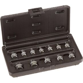E-Z Red T1000 12 Piece Torx Bit Set,T10-T60, For Automotive Repairs, Cars, Trucks, Motorcycles