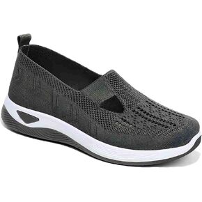Women's Orthopedic Walking Shoes - Lightweight, Loose Fit, Breathable, Soft Soled, Wide & Bulky
