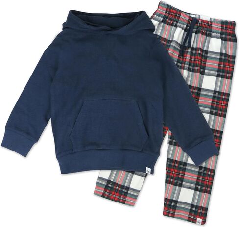 HonestBaby baby-boys Hoodie Lounge Set 100% Organic Cotton for Infant Baby and Toddler, Boys, Girls, Unisex in Saudi Arabia