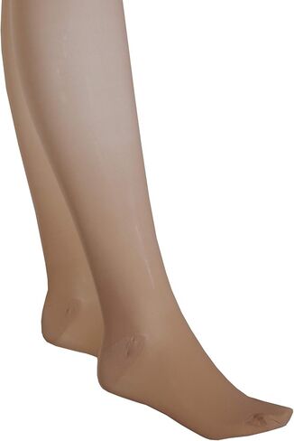 NuVein NuVein Sheer Maternity Compression Pantyhose, 8-15 mmHg Support, Lightweight Denier Nylons, Beige, Medium in Kuwait