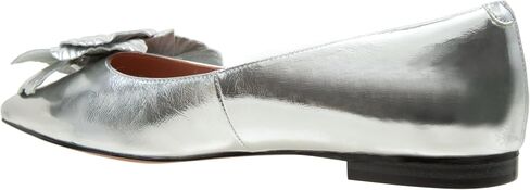 Linea Paolo - Nerine - مسطحات مقشدة جلدية نسائية مع زخرفة الأزهار in Kuwait