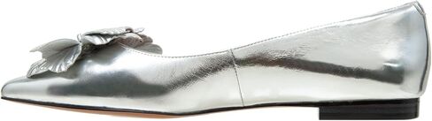 Linea Paolo - Nerine - مسطحات مقشدة جلدية نسائية مع زخرفة الأزهار in Kuwait