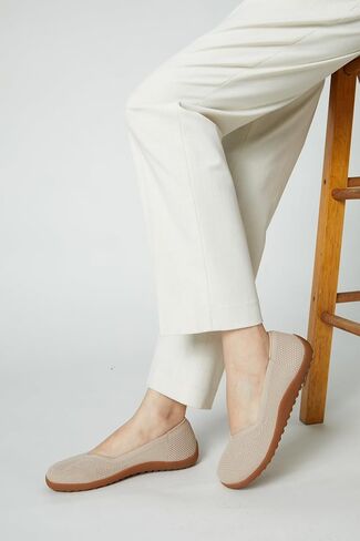 Arromic Wide Toe Box Flats Shoes for Women Comfortable Women Ballet Flats V-Cut for Causal Dressy Office Work in Saudi Arabia