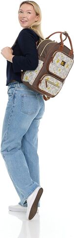 Disney Unisex Baby Travel Diaper Backpack| 16-Inches Height Multi-Functional Bag, Winnie The Pooh Double Handle 2, Extra Large in Kuwait