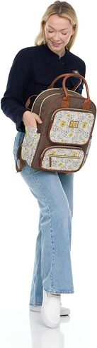 Disney Unisex Baby Travel Diaper Backpack| 16-Inches Height Multi-Functional Bag, Winnie The Pooh Double Handle 2, Extra Large in Kuwait