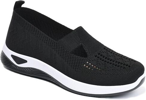 Women's Orthopedic Walking Shoes - Lightweight, Loose Fit, Breathable, Soft Soled, Wide & Bulky in Saudi Arabia