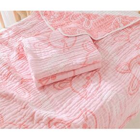 Muslin Baby Blankets,Cartoon Nursery Blankets for Boys Girls,Swaddle Blankets Neutral Soft 100% Cotton Toddler and Kids Throw Blankets(Rainbow)