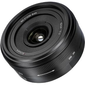 7artisans 18mm F5.6 Full-Frame Ultra-Wide Angle Lens, Pancake Lens Compatible with L-Mount Cameras for Leica/Panasonic/Sigma L Serise Mirrorless Cameras