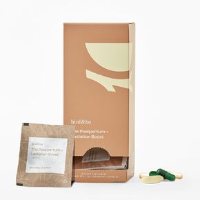 The Postpartum with Lactation Boost - Vitamins to Support Hormones, Recovery and Milk Supply for Chest/Breastfeeding - Includes DHA (Omega-3), Iron, Choline, B12-30-Day Supply (HSA/FSA Eligible)
