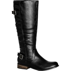 City Chic Women's Boot-Wide Fit Cilla Knee