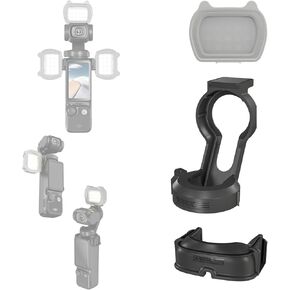CAPART Magnetic LED Fill Light with Mounting Adapter, Compatible with DJI OSMO Pocket 3, Strong Magnetic Force 3 Optional Color Temperatures 200 mAh Rechargeable Battery