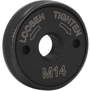 5/8-11 Inch Thread Self Tightening Grinder Lock Nut for Most Grinders, Electric Angle Grinder Flange Nut 45mm 40Cr Pressure