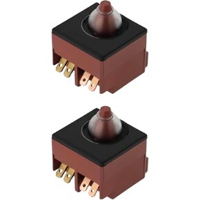 Create idea 2pcs Angle Grinder Switch Replacement Part 650621-4 Compatible with Makita 9553NB 9554 9555 9557HN 9557HB 9558NB PJ7000 GA4530