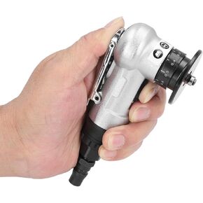 Mini Pneumatic Chamfering Machine - Portable Handheld Air Chamfer Tool, 45 Degree Linear Pneumatic Chamfering Tool for Metal Trimming and Deburring