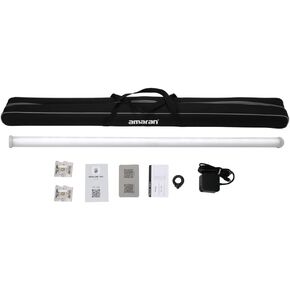 Aputure Amaran RGBWW Color PT4c LED Pixel Tube 4-Feet Tube with 16 Independently Controllable Pixels and 77Wh Lithium-Ion Battery (LED Engines)