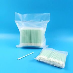 Cleaning Foam Swab Anti-Static Lint-Free 2.5 mm Fiber Optic Connector Cleaning Tools for SC/ST/FC, 200pcs