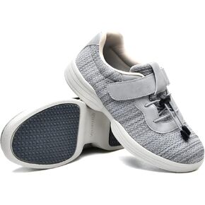 W&LESVAGO Diabetic Shoes for Women Wide Width Walking Shoes, Lightweight Non-Slip Sneakers Shoes for Swollen Feet