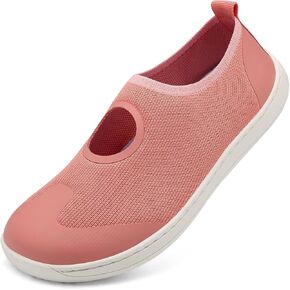 Women's Barefoot Shoes Wide Toe Box Walking Running Shoes Zero Drop Sole Minimalist Wide-Fit Shoes Breathable Lightweight Fashion Tennis Sneakers for Gym Sport