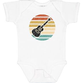inktastic Guitar Music for Guitarist Musician Baby Bodysuit