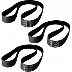 A12210 N011005 Air Compressor Drive Belt Compatible for Dewalt Porter Cable Craftsman Devilbiss D55146 D55167 D55168 (3-pack)