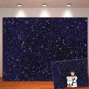7 × 5 قدم النسيج الناعم/البوليستر ليلة السماء النجمة الكون الفضاء Starry تصوير خلفيات الأطفال أو الفتاة