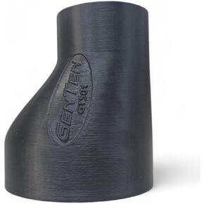 Reducer Adapter 4" to 2.5" Dust Collection Port to Shop Vac Fitting, Vacuum Hose Reducer, Woodworking Dust Control, Exhaust, Heavy Duty for Workshop - GT501 CUSTOM Eccentric Flush Mount Converter