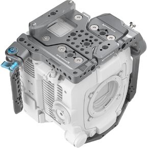 KONDOR BLUE | Cage only Compatible with Canon C400 | Flexibility/Speed for Adapting Your Setup, Multi-Plate Design for Ultimate User reconfigurability, & Smoother workflows | Gray