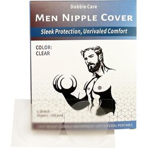 Nipple Cover for Men - 50 pairs, 1.38 inch, Running Nipple Tape Bandaids, Nipple Protection Anti-chafing