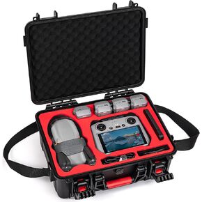 STARTRC Air 3S Case, Waterproof Carrying Hard Case for DJI Air 3S Fly More Combo, Compatible with DJI Air 3S Accessories, RC 2/RC/RC-N3/N2 Controller,Charging Hub