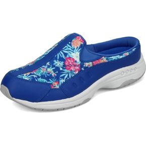 Easy Spirit Women's Traveltime500 Mule, Medium Blue 420, 8.5 Wide