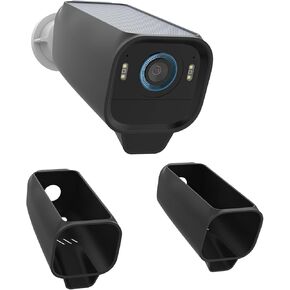 Silicone Cover Skins for Outdoor Use, Compatible with Eufy Security eufyCam S3 Pro Camera, Easy Install Eufy Camera Case (2pack-White)