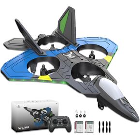 ZLL SG-100 Quadcopter Drone, RC Controlled, Black, 100mm Size